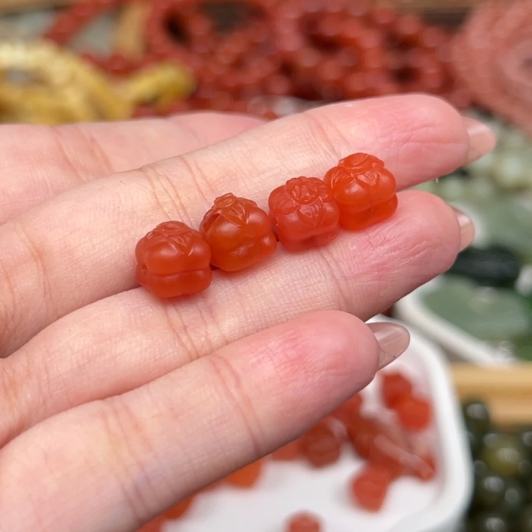 南红玛瑙未镶嵌吊坠(不含链)