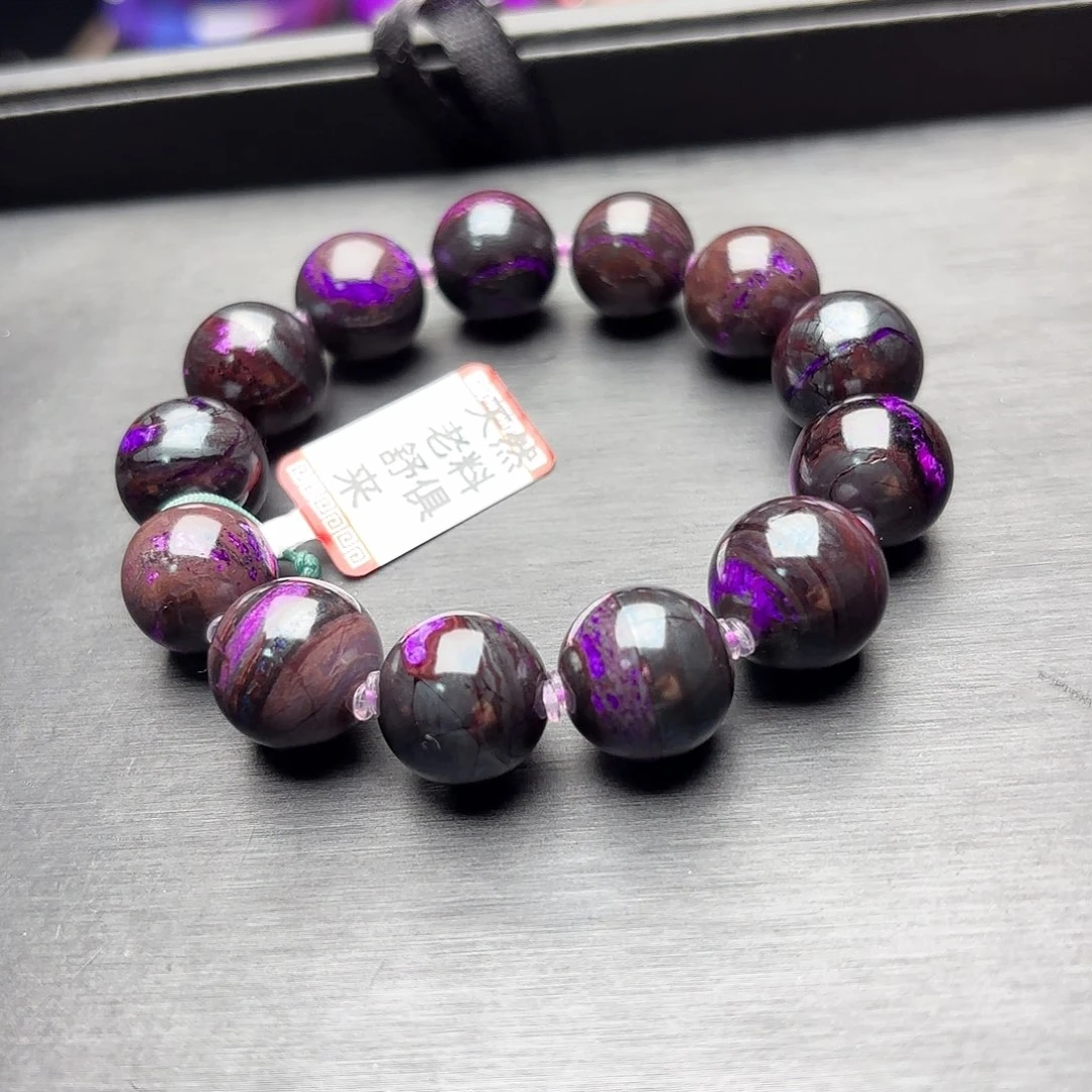 苏纪石（舒俱来）未镶嵌丝绒手串