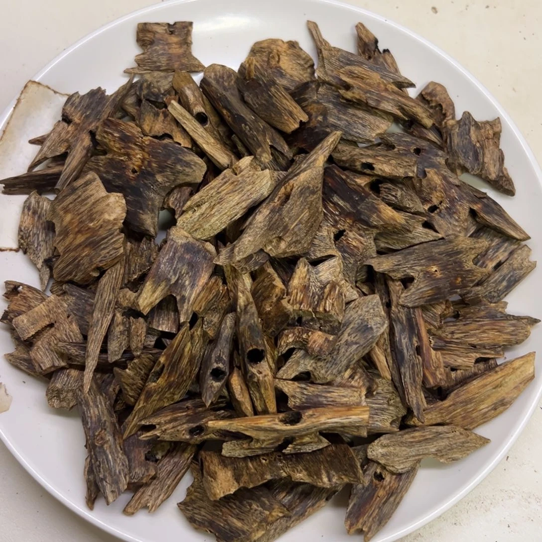 沉香沉香碎屑陆河块料100克