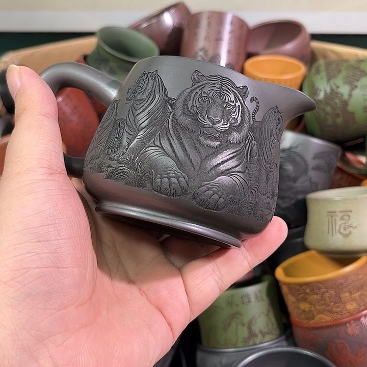 茶杯紫砂全手工紫砂主人杯