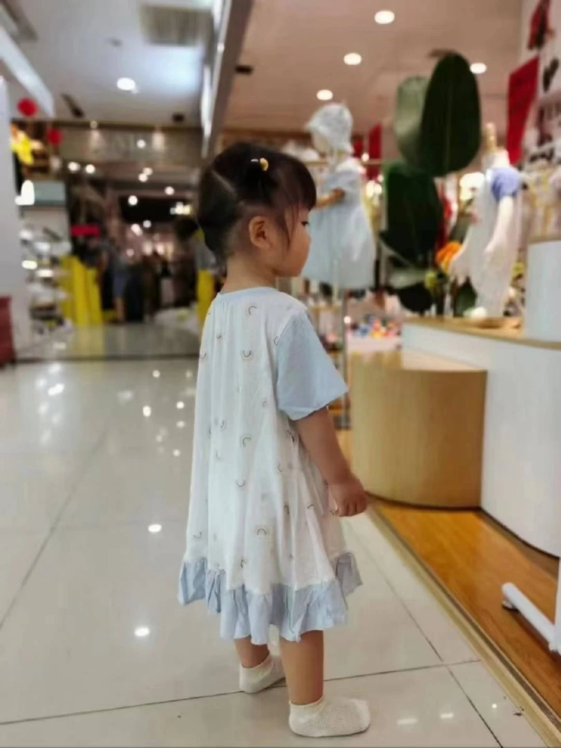 家用防静电女森系韩版卡通风睡裙套装女孩泰式学院风