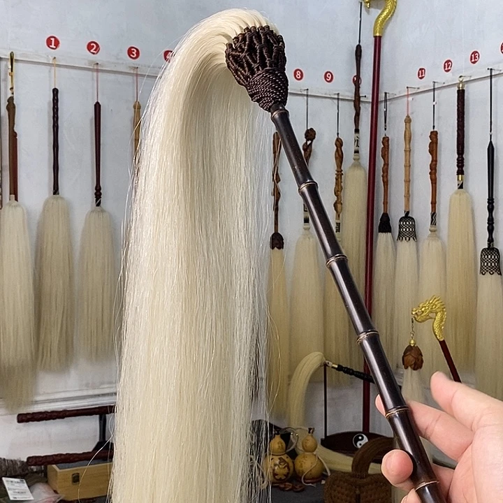 紫竹拂尘一物一拍