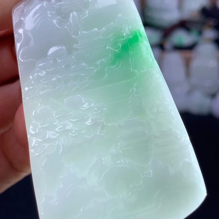 颈饰未镶嵌翡翠翡翠