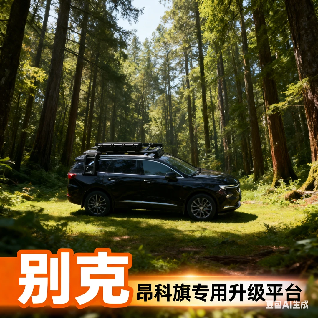 别克昂科旗车顶行李架无损改装车顶架专用全套拓展车顶平台专用