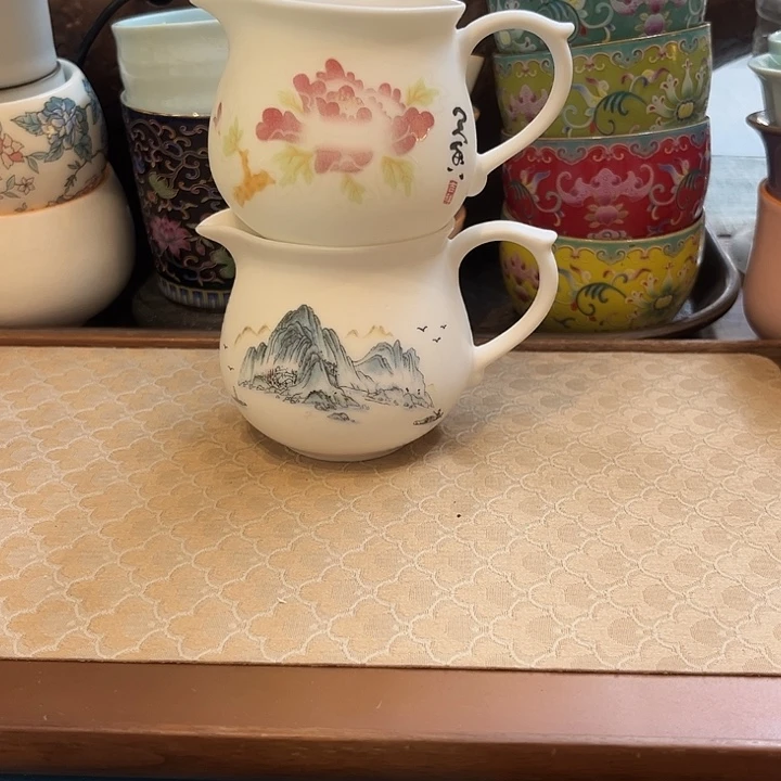 陶瓷公杯微瑕2个一组
