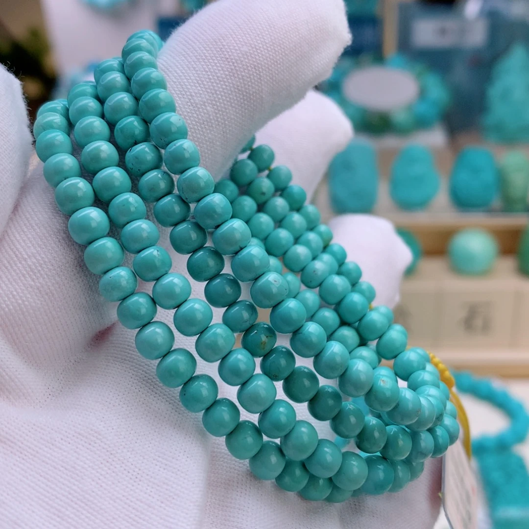 绿松石未镶嵌挂件