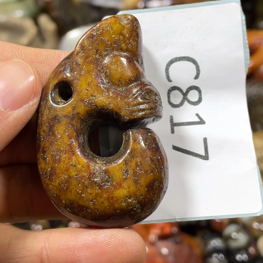 和田玉吊坠(不含链)未镶嵌