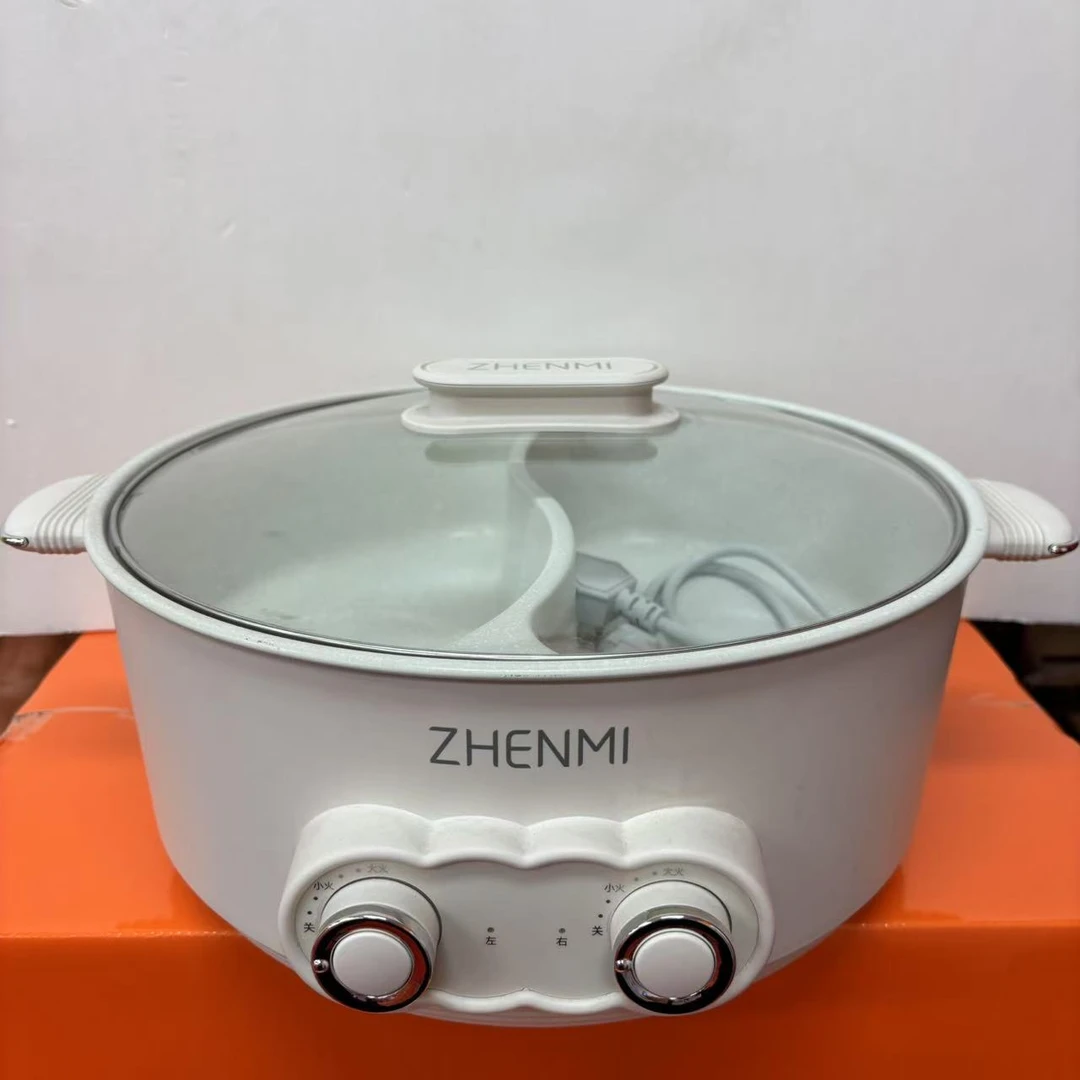 国美优选锅电煮锅鸳鸯锅-DD