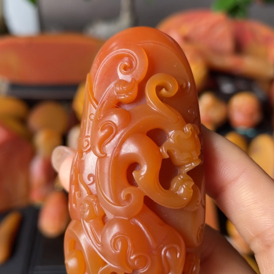 石英岩玉黄蜡石手串未镶嵌