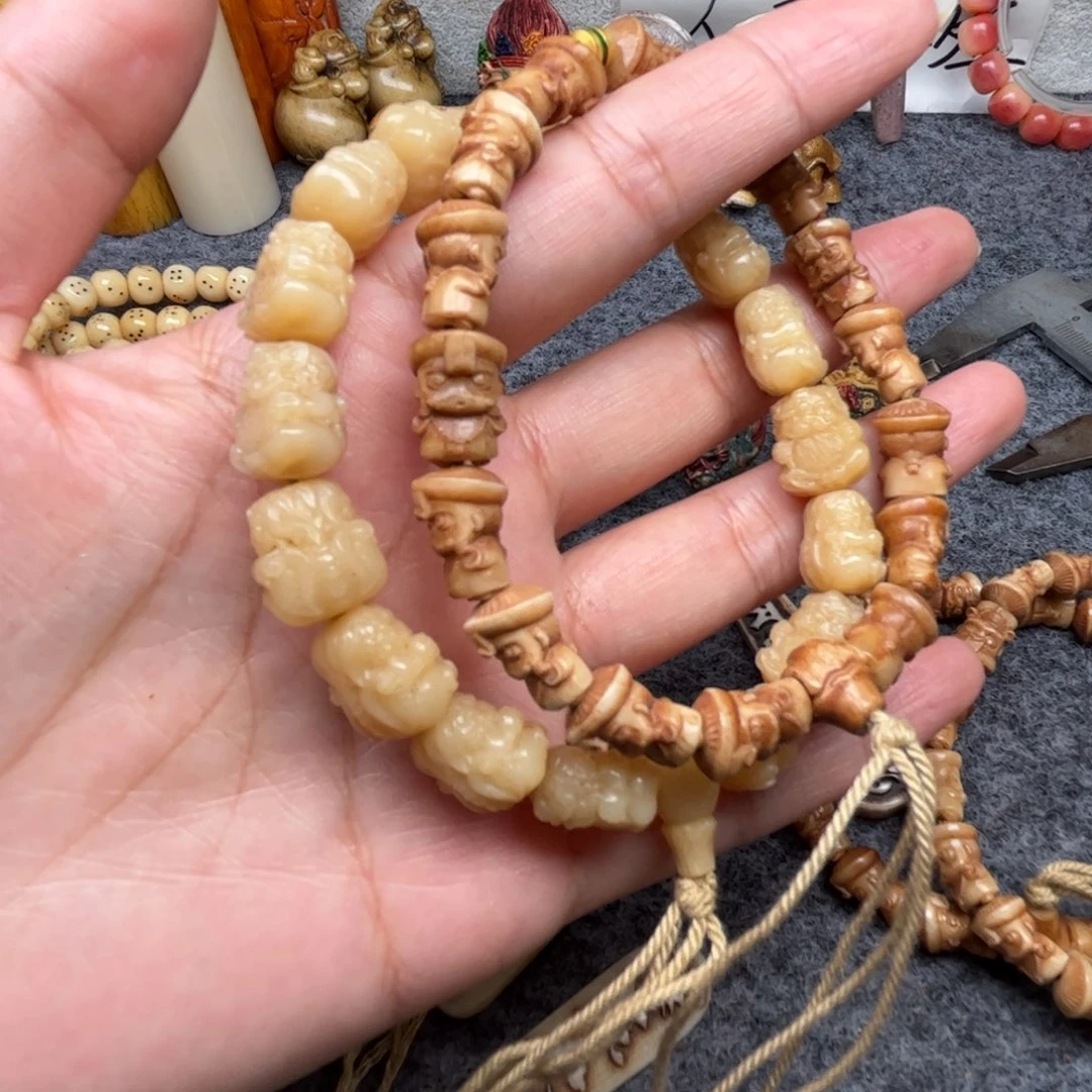 手串/手链鹿骨A****L人工养殖驼骨8，打包