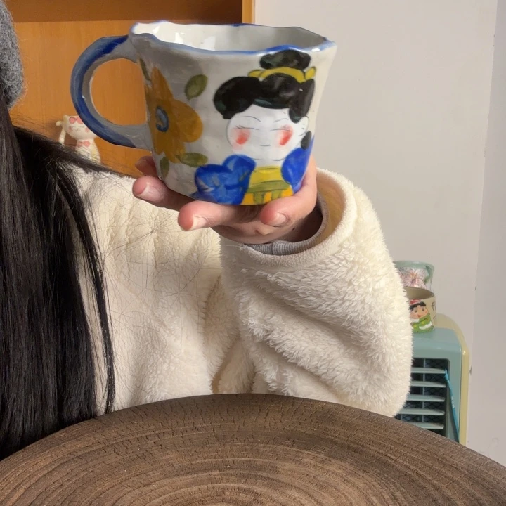 s****手捏手绘景德镇陶瓷