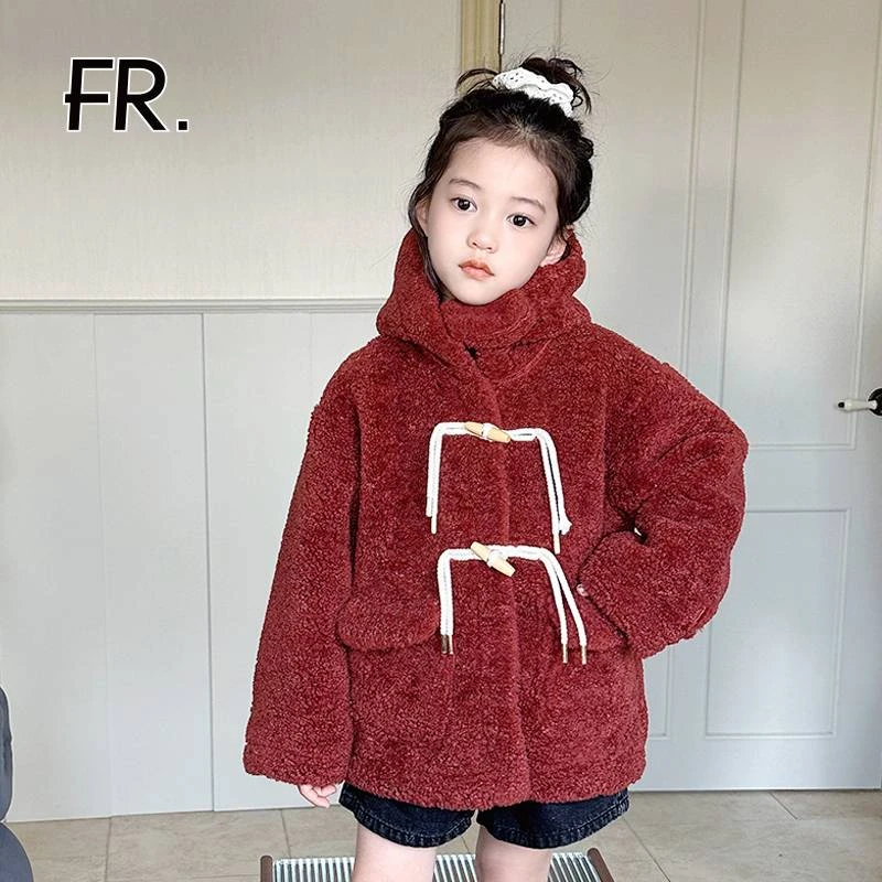 凡人优品女童冬季时尚休闲外套A029