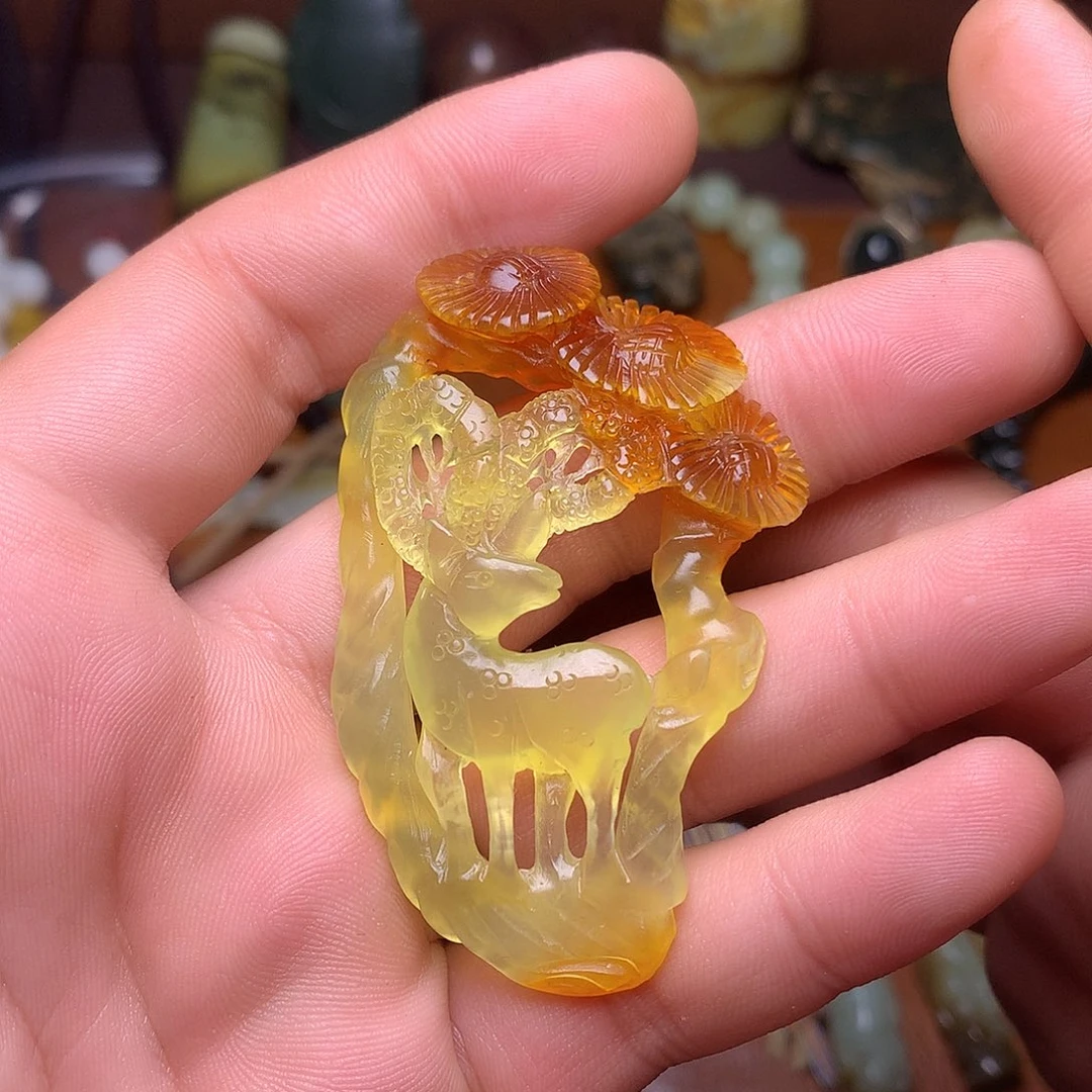 未镶嵌蛇纹石玉颈饰
