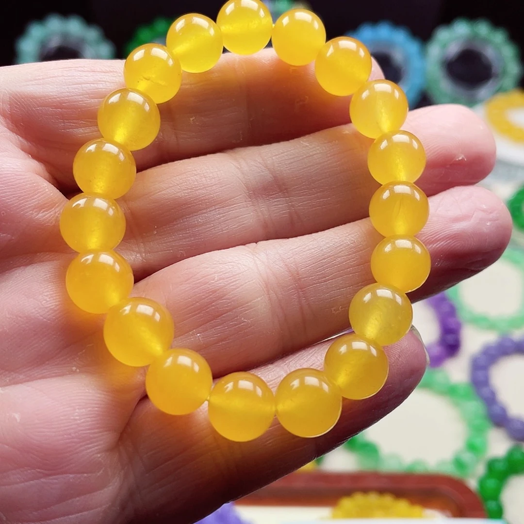 翡翠未镶嵌颈饰卡10翡翠珠链男女款20