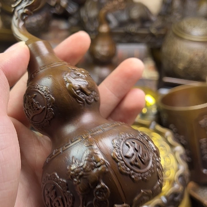 精美铜器，点击下单