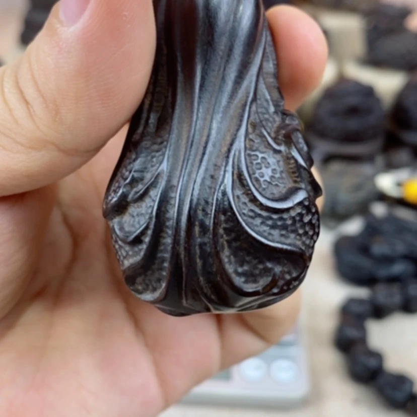 【闪购商品】木达拉干白财木雕