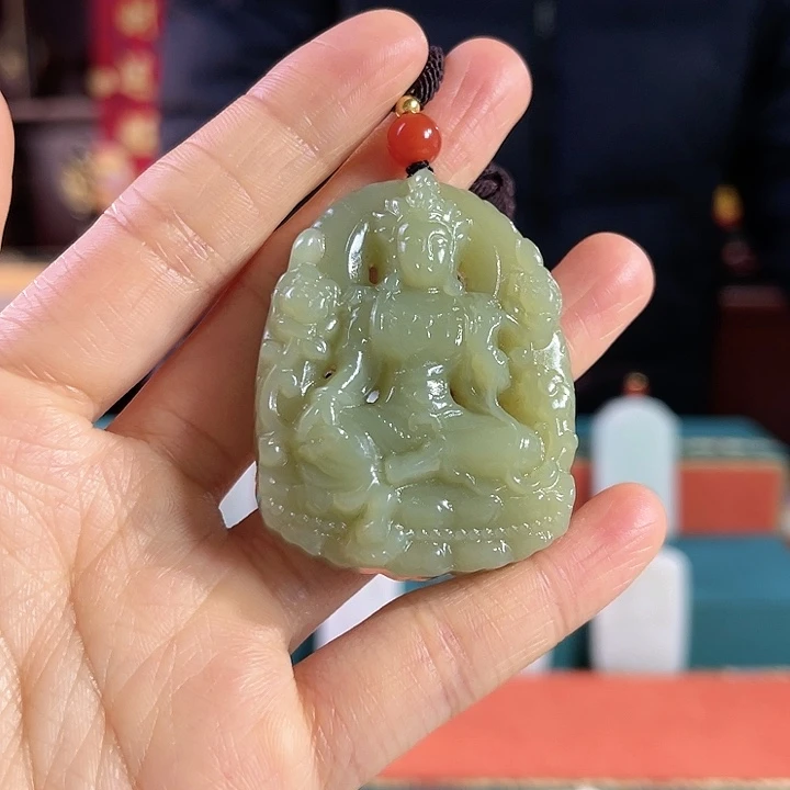 和田玉吊坠未镶嵌