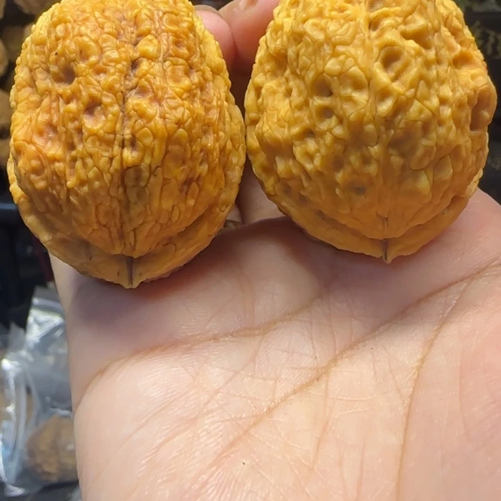 吊坠文玩核桃47龙甲金尊蛤蟆头