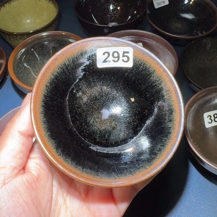 小雨茶盏手工柴烧