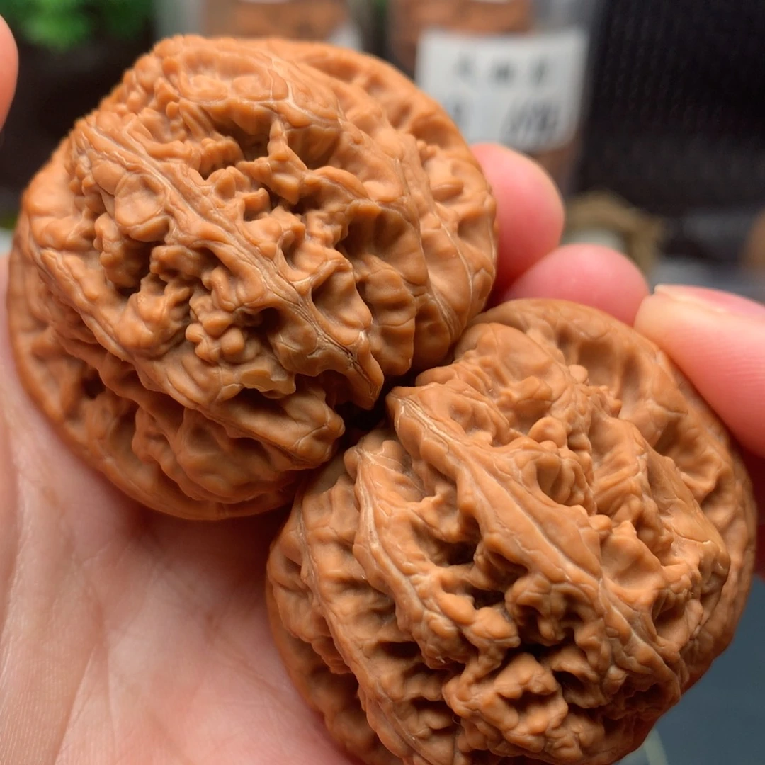 【闪购商品】桃核把件粗筋49-16611-3