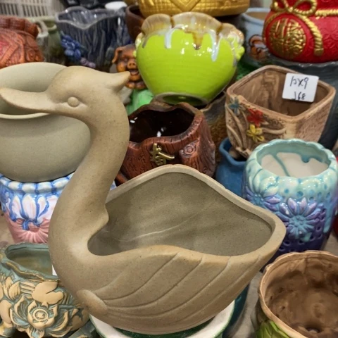 陶瓷天鹅抬头613133133