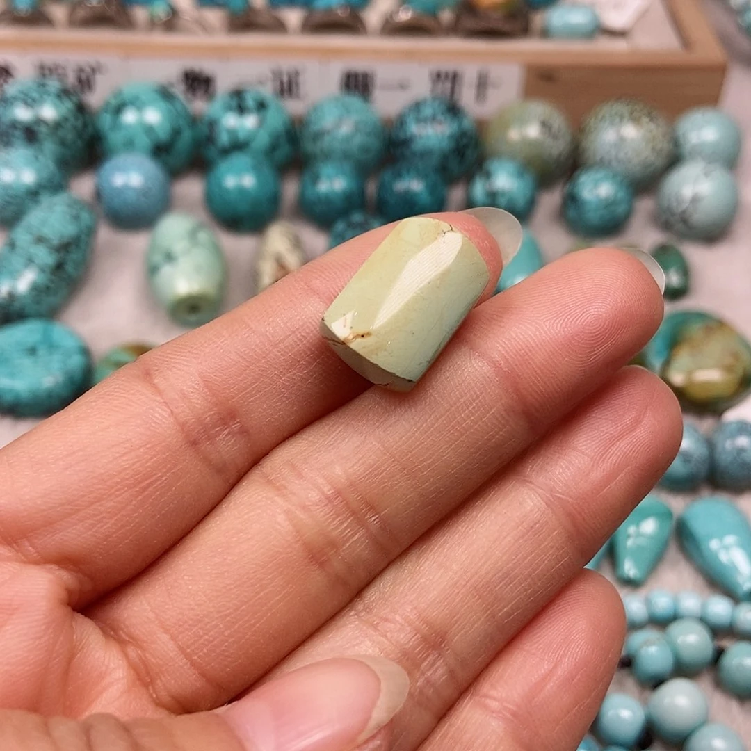 未镶嵌绿松石珠宝半成品