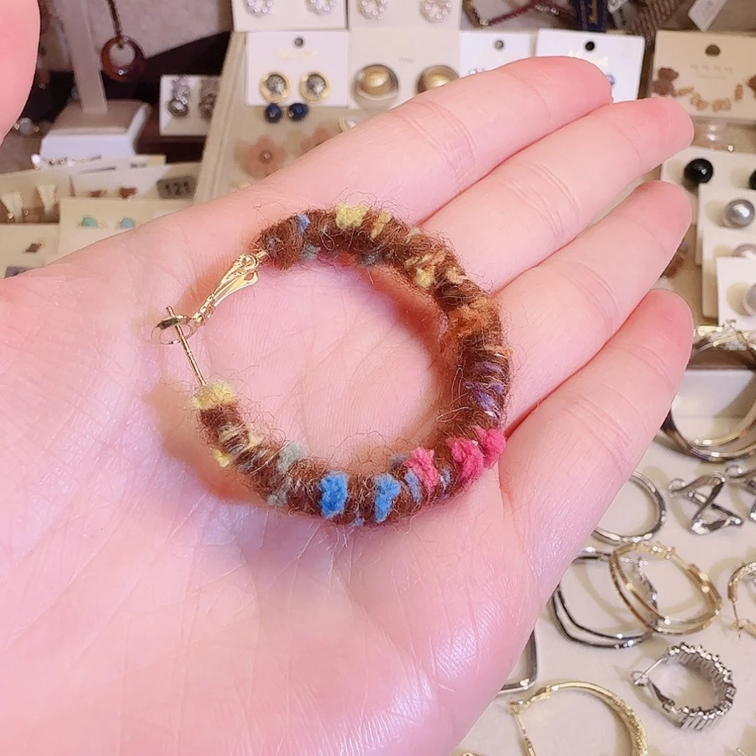 仿珍珠铜合金925银耳钉