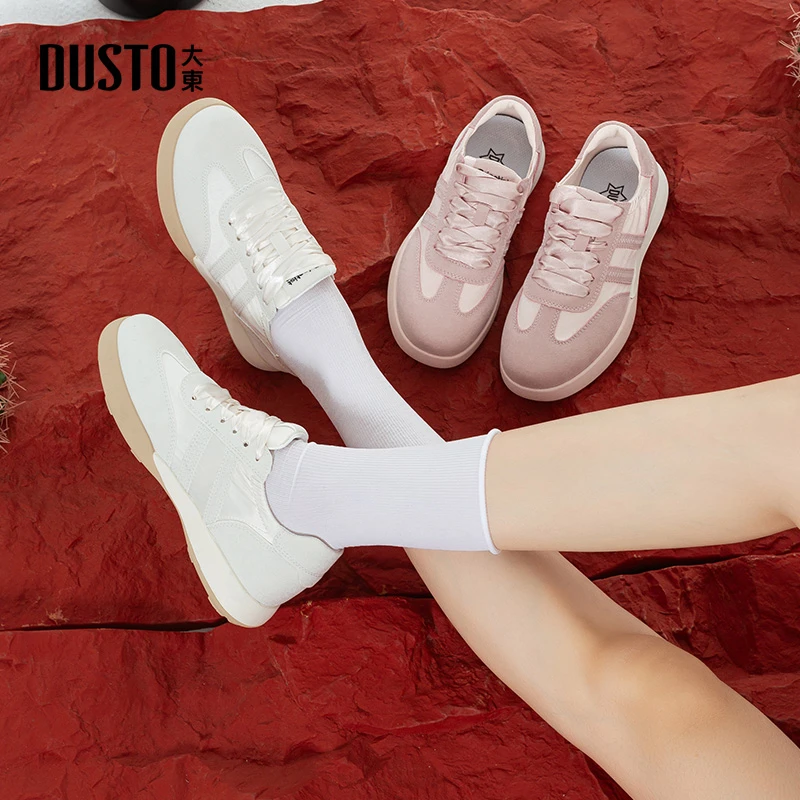 大东芭蕾风德训鞋秋季出游百搭鞋子女款轻奢小众潮流女鞋8093