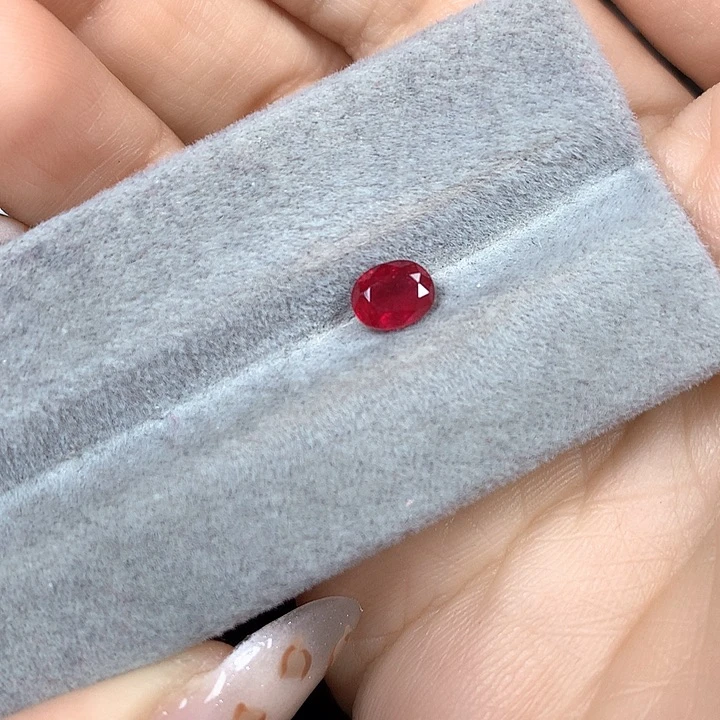 裸石未镶嵌红宝石缅甸红宝石