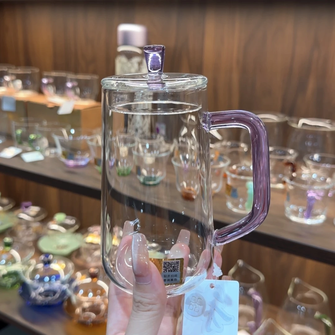 禾器青霓杯浅紫色。。。