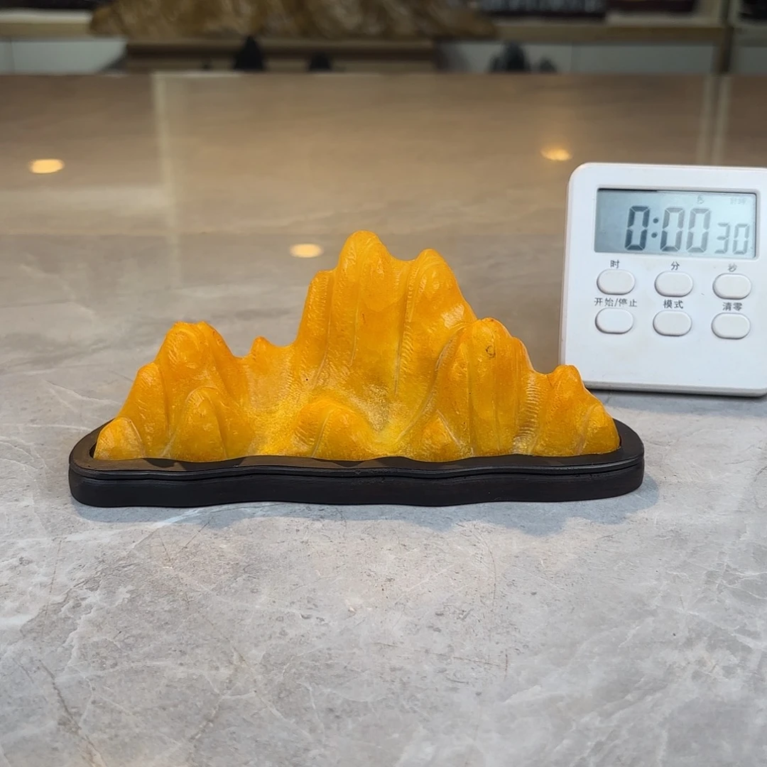 涞***】灵璧石手工雕刻奇石摆件