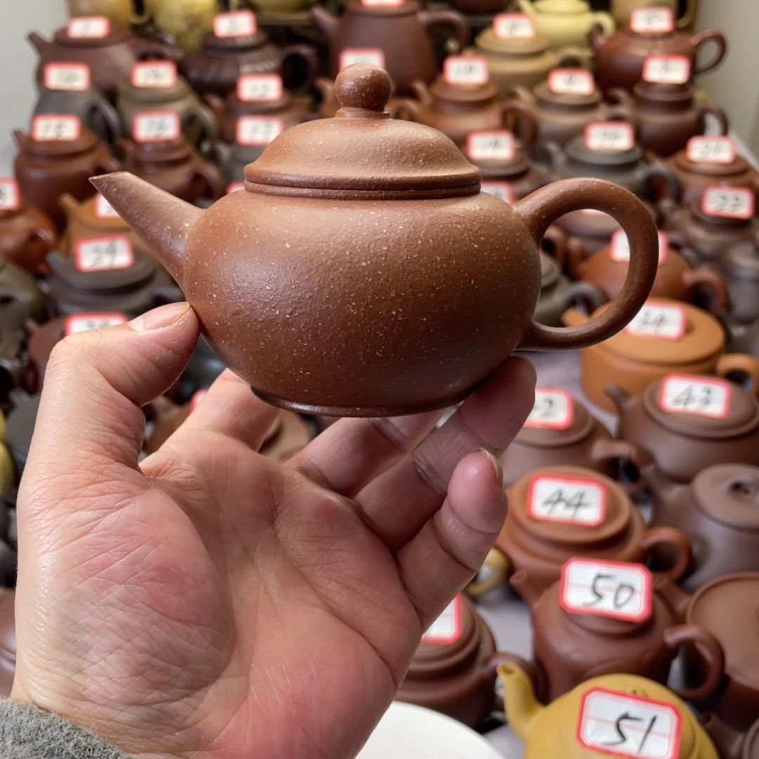 茶壶紫砂宜兴紫砂半手工