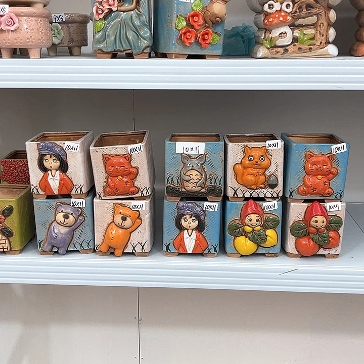 红陶粗陶花瓶粗陶花瓶