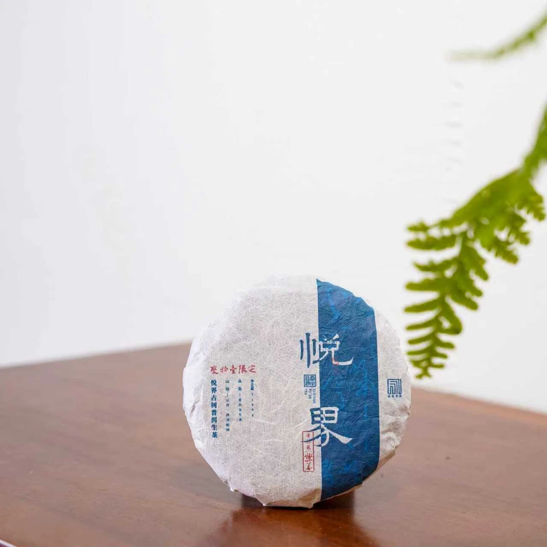 2025年·悦界古树普洱生茶100g饼