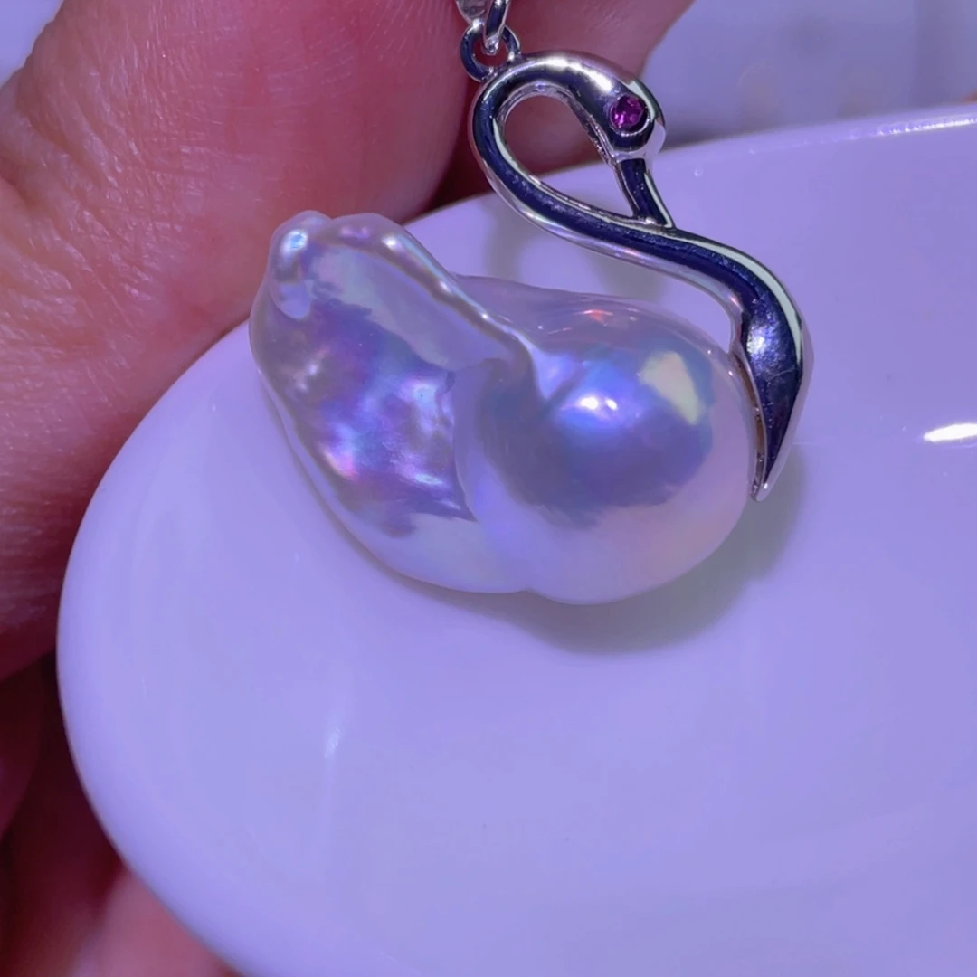 天然淡水珍珠吊坠淡水珍珠未镶嵌