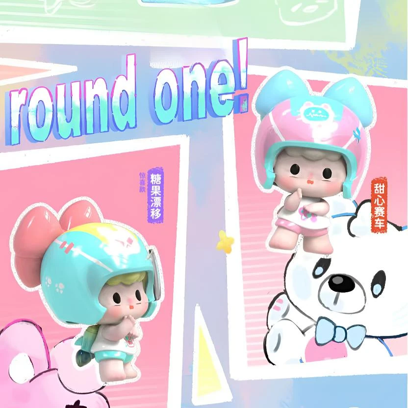 【正版】-ZOZO左左盖世萌ZO系列mini盲盒萌粒潮玩手办摆件