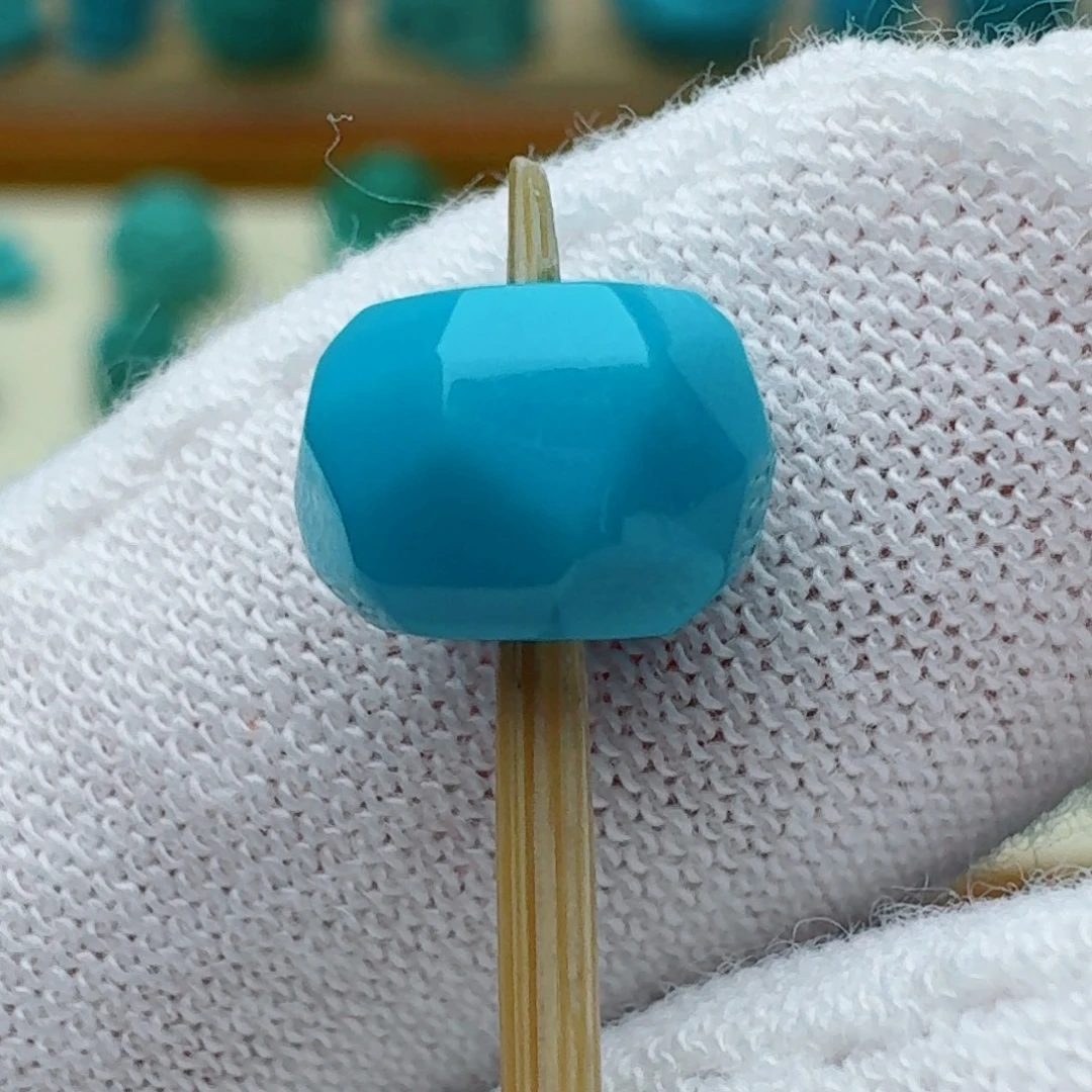 绿松石未镶嵌直切无相7.8