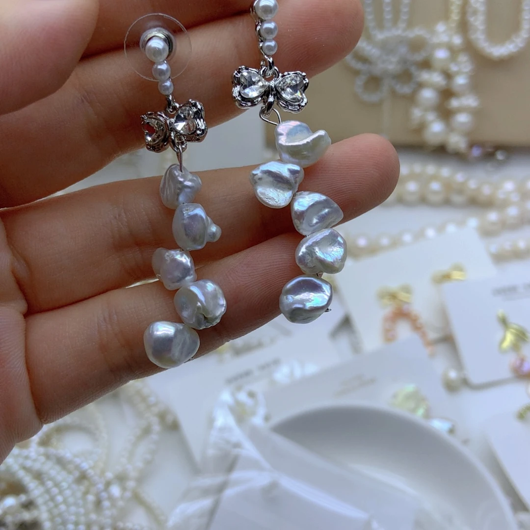 有***钱耳饰淡水珍珠未镶嵌