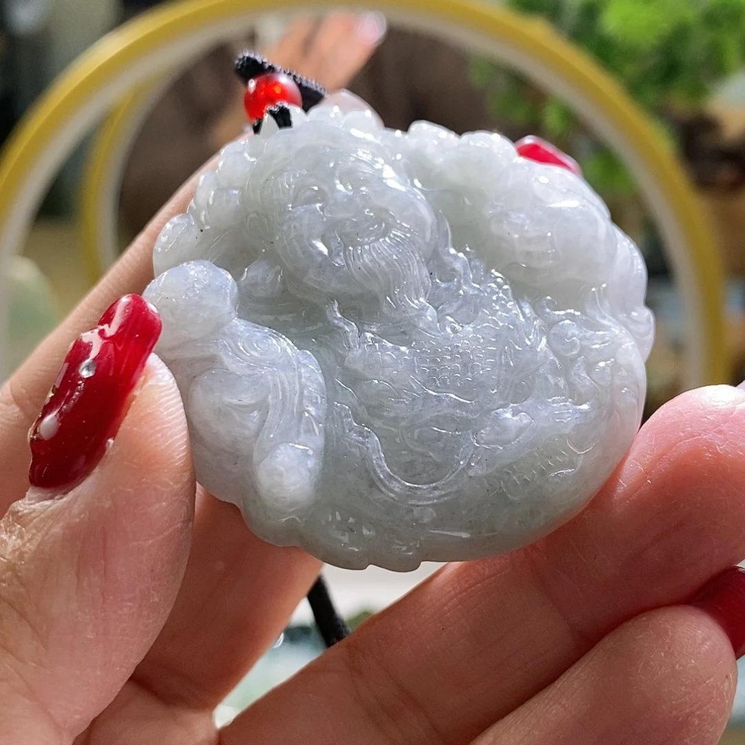 【闪购商品】翡翠颈饰未镶嵌财神