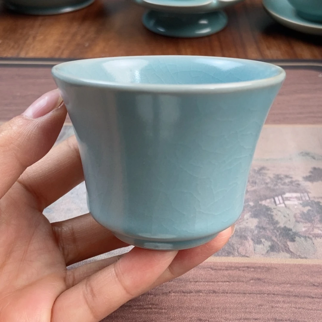 摆件原产地原矿汝瓷～茶器