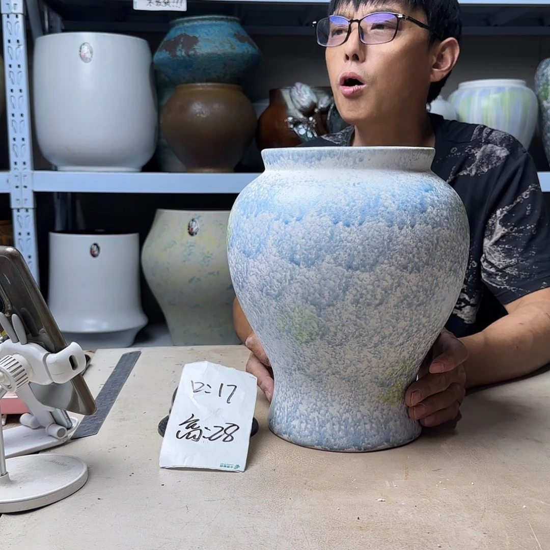紫砂花盆尺寸17@28