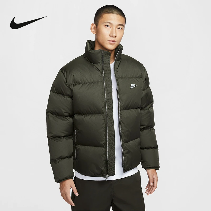 【抖音冬日穿搭】耐克男款面包服2025新款时尚休闲保暖羽绒服IM2081