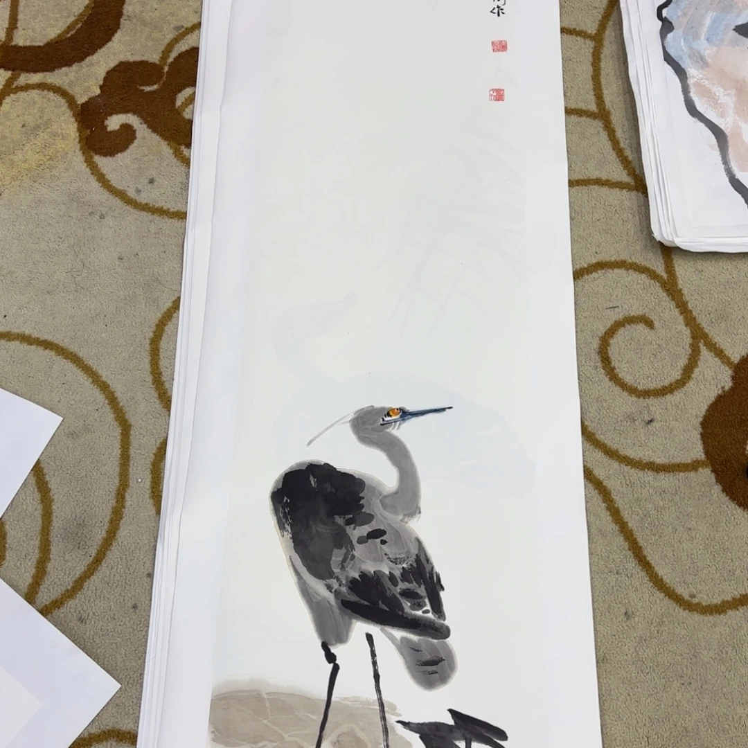 国画国画老师作品刘