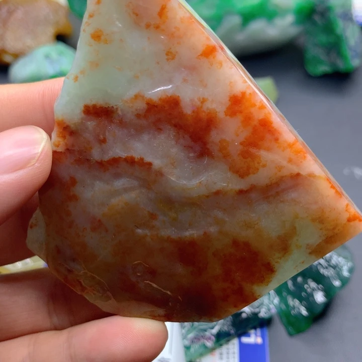 定制翡翠未镶嵌翡翠片料定制