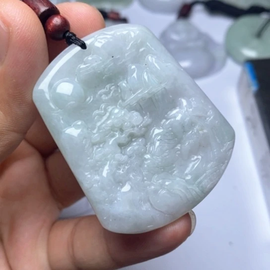 颈饰未镶嵌翡翠翡翠