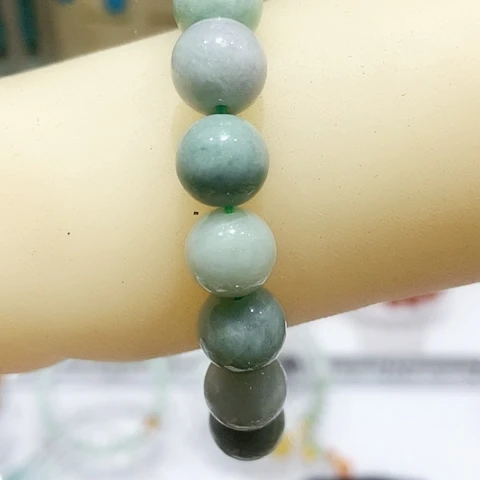 未镶嵌手链翡翠天然缅甸翡翠A货手串