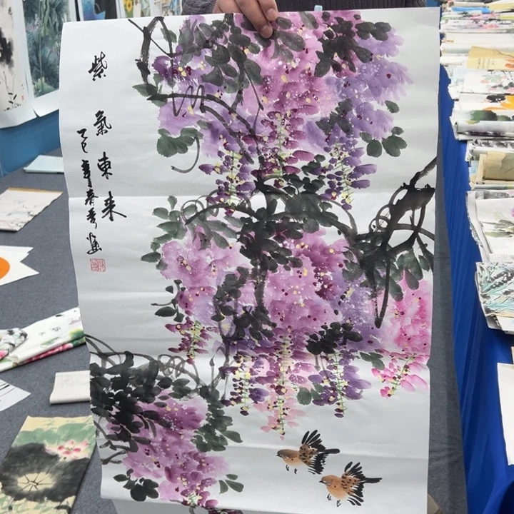 国画国画纯手绘作品