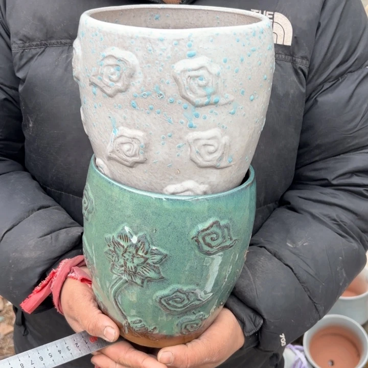 红陶口径 花盆 高度 16 18