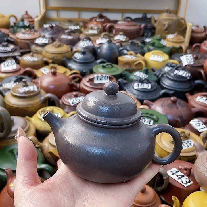 茶壶紫砂紫砂微瑕