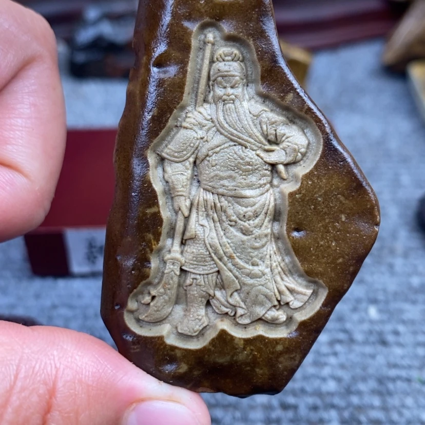 【闪购商品】原石雕刻手把件